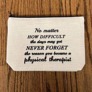 Cosmetics Case/Pouch for Physical Therapist
